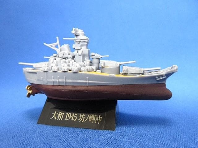 海洋堂　カプセルQミュージアム　デフォルメシリーズ　戦艦大和、武蔵等　9種