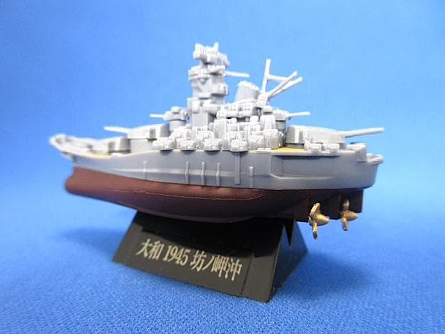 海洋堂　カプセルQミュージアム　デフォルメシリーズ　戦艦大和、武蔵等　9種