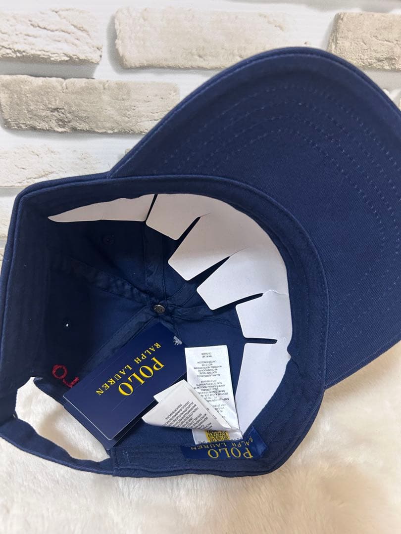 新品未使用 タグ付きPolo Ralph Lauren コットンキャップ
