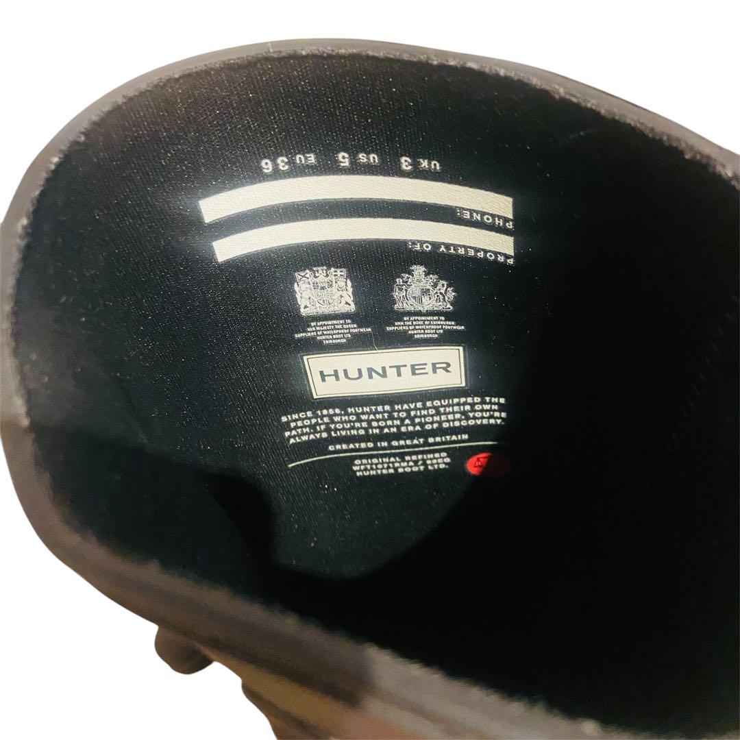 【美品】HUNTER ハンター レインブーツ 長靴