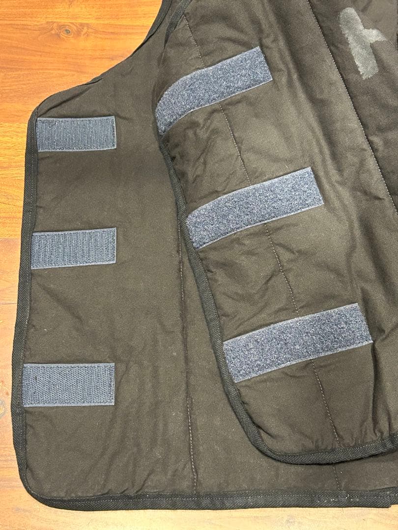 COLIMBO/コリンボ F.NVY ベスト ブラック　size M