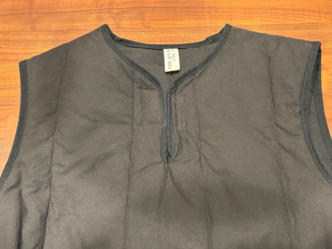 COLIMBO/コリンボ F.NVY ベスト ブラック　size M