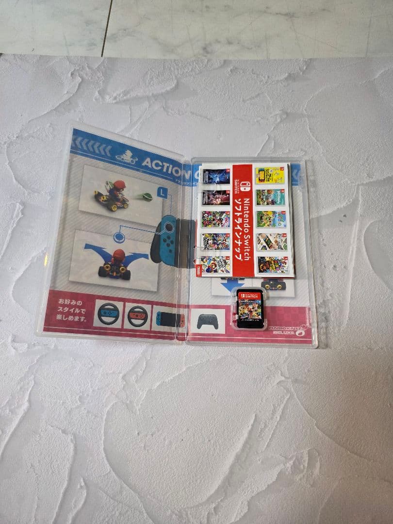 マリオカート8 デラックス + ハンドル4個セット