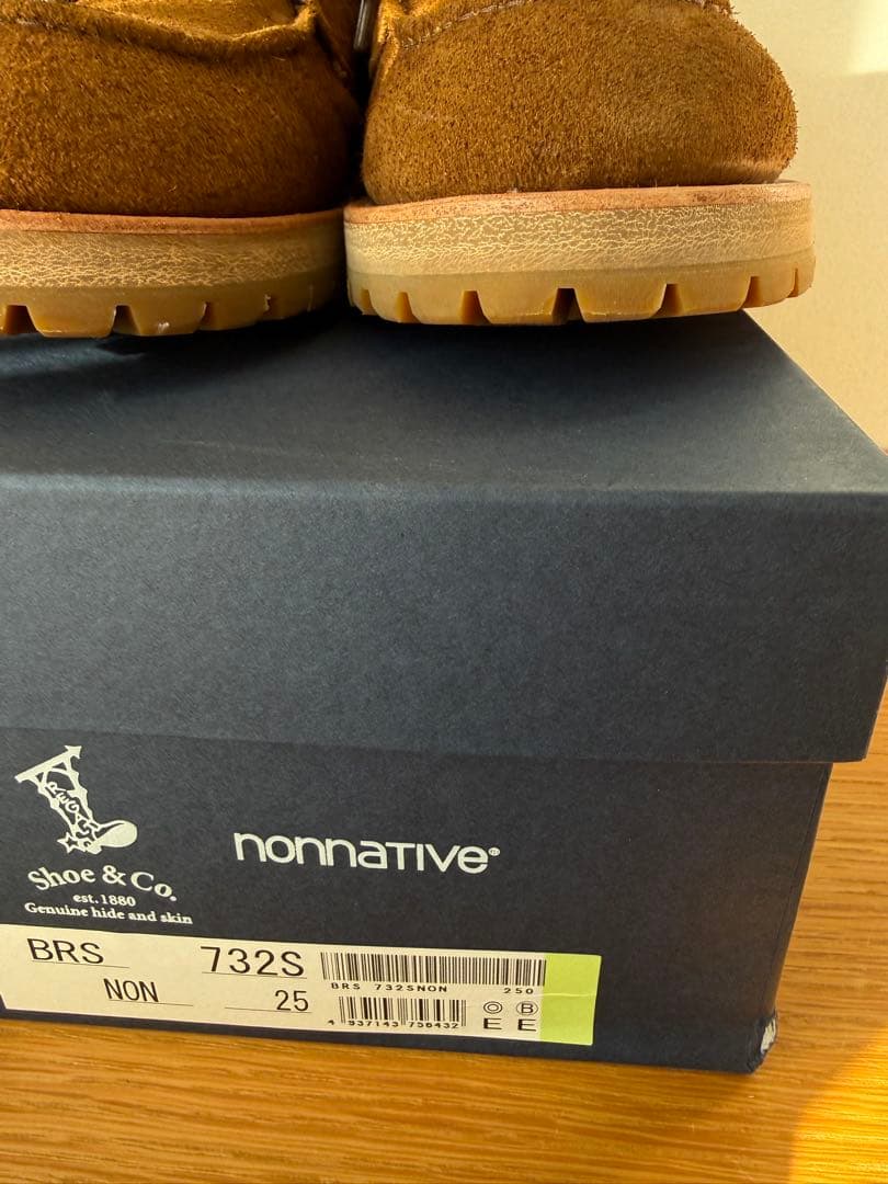靴 nonnative regal MARINER MOC SHOES 25