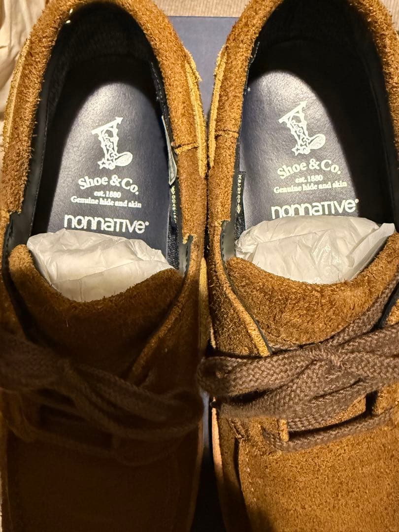 靴 nonnative regal MARINER MOC SHOES 25