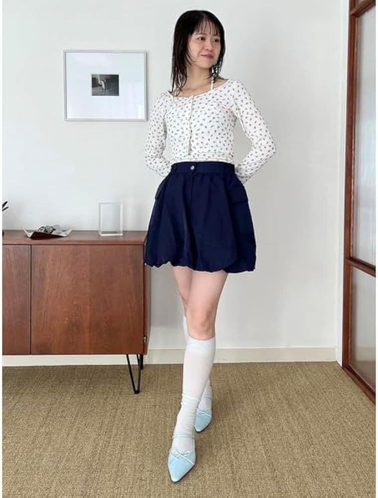 【美品】LILY BROWN カーデセット ホルターキャミトップス FLOWER