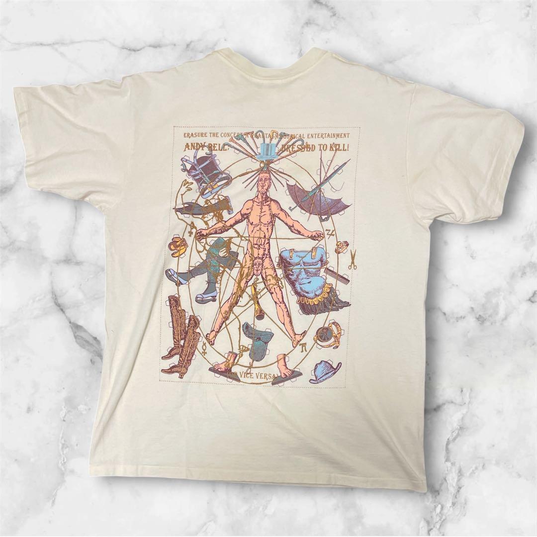 金*宮様 イレイジャー Erasure バンド テクノ Tシャツ XL grea