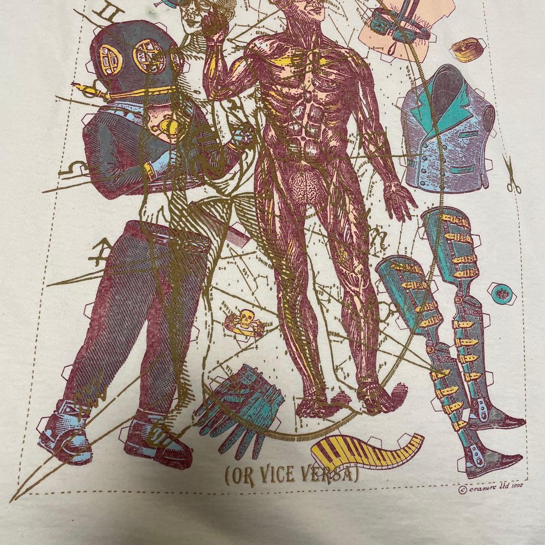 金*宮様 イレイジャー Erasure バンド テクノ Tシャツ XL grea