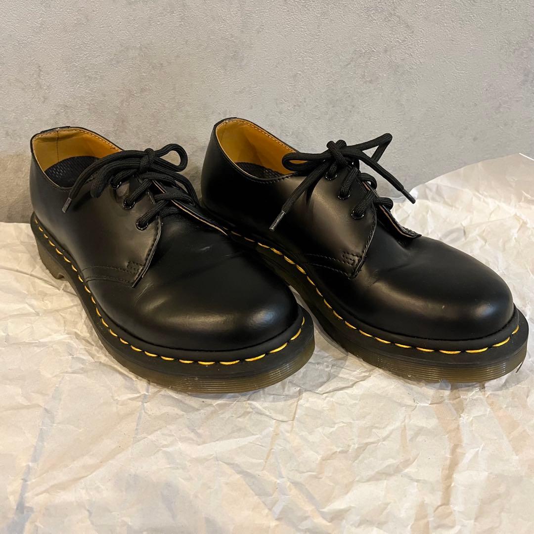 美品】ドクターマーチン 1461 3ホール UK5(24cm) 純正インソール付