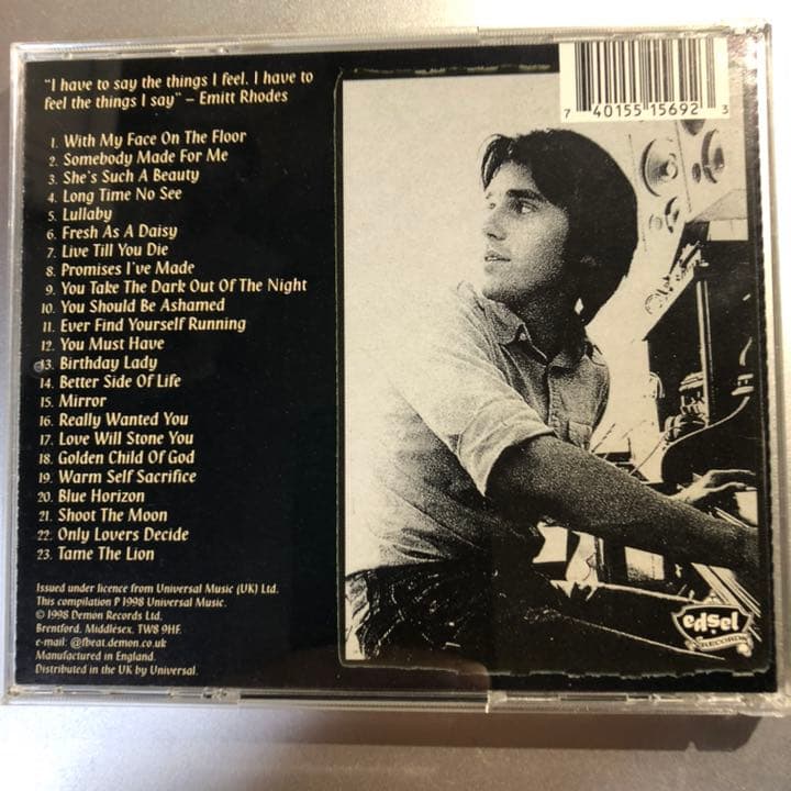 洋楽 EMITT RHODES / the best of Dunhill years