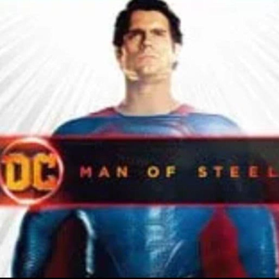 MAN OF STEEL スーパーマンDVDジャケットケース付き