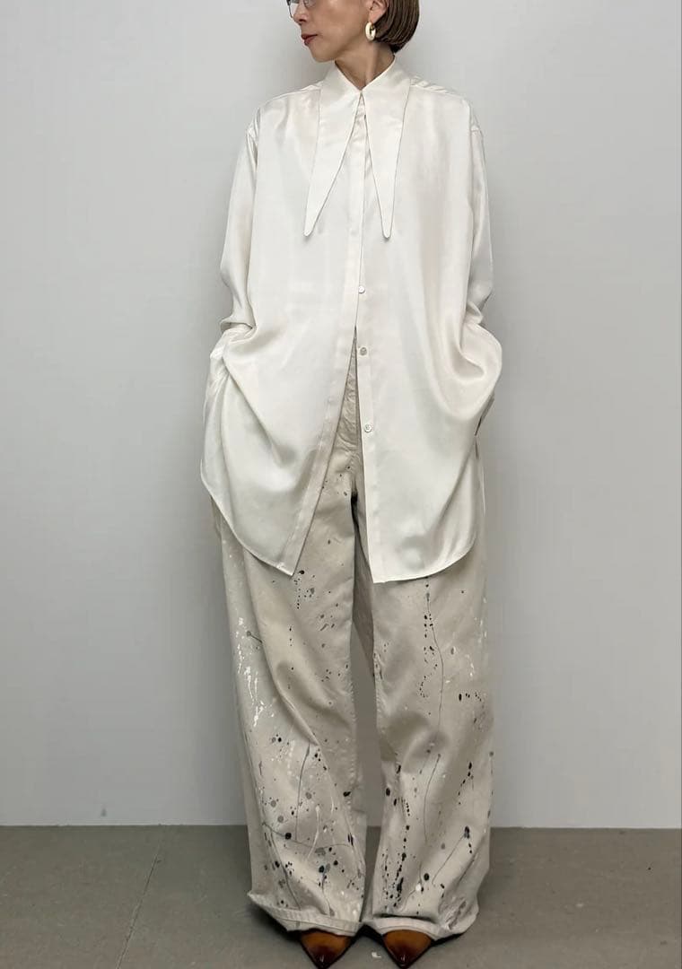 パンツ CHIEKO+ marvelt painted pants 36