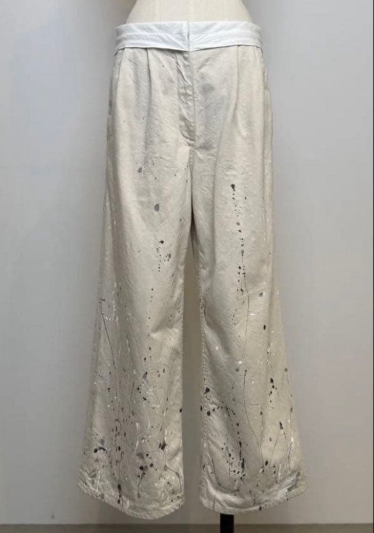 パンツ CHIEKO+ marvelt painted pants 36