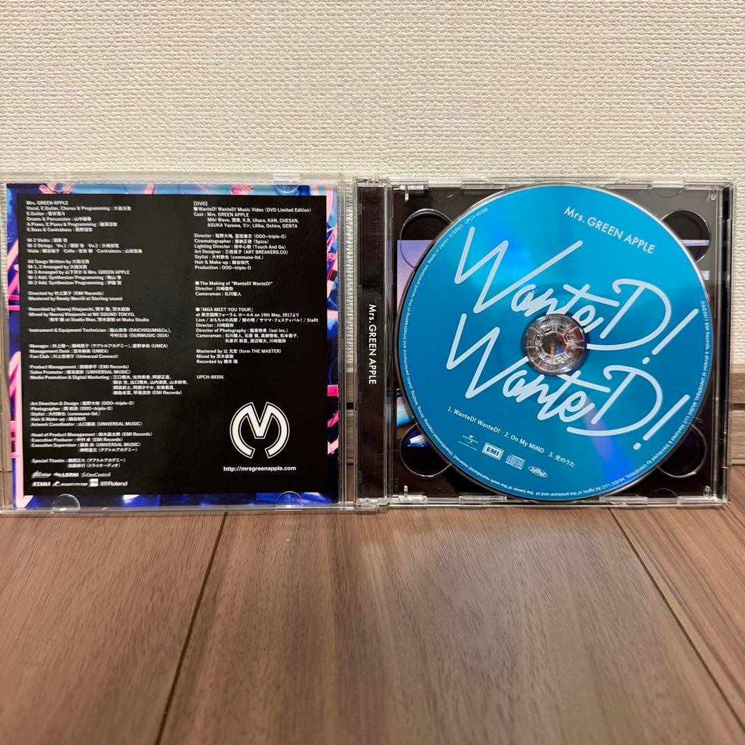 Mrs. GREEN APPLE WanteD! WanteD! 【初回限定盤】