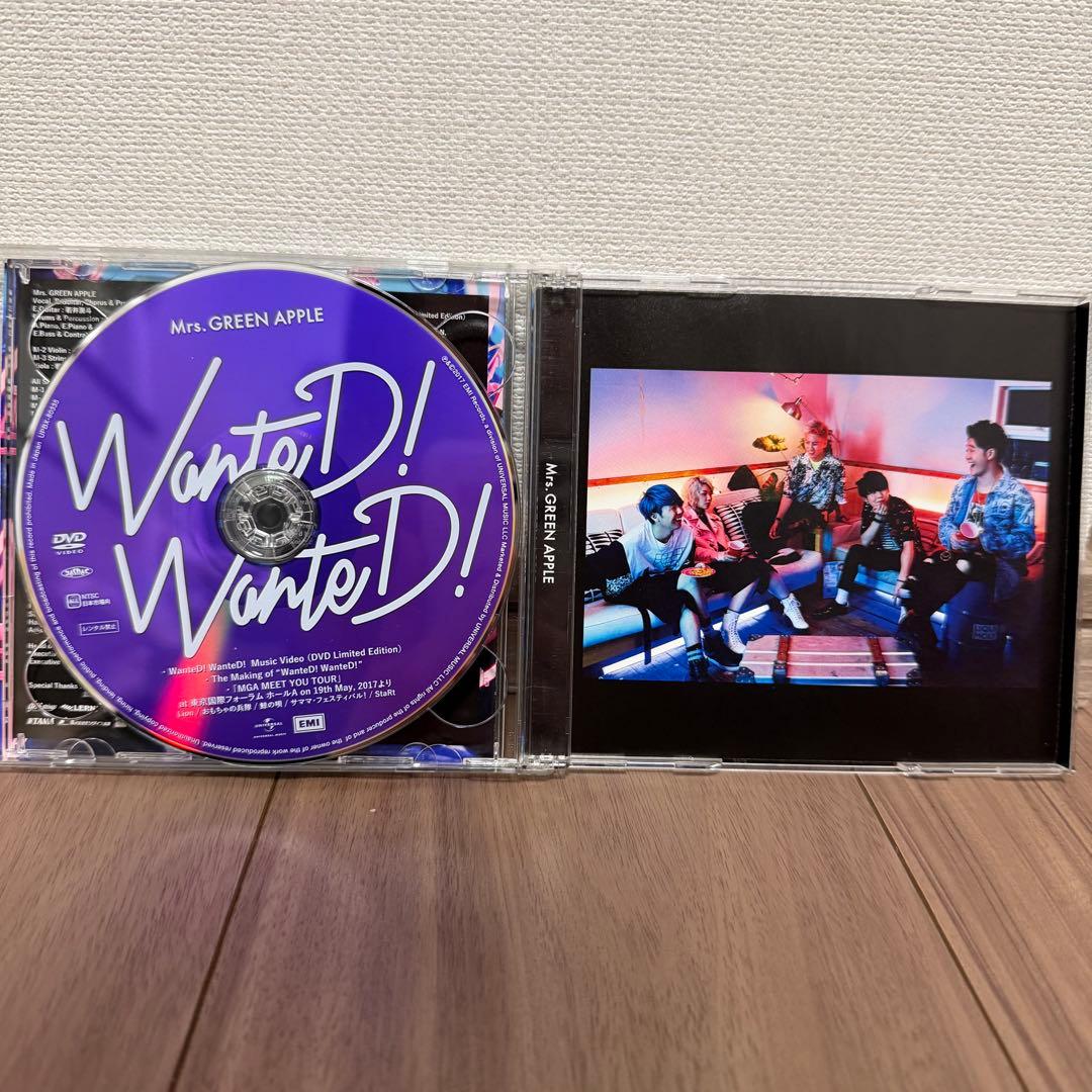 Mrs. GREEN APPLE WanteD! WanteD! 【初回限定盤】