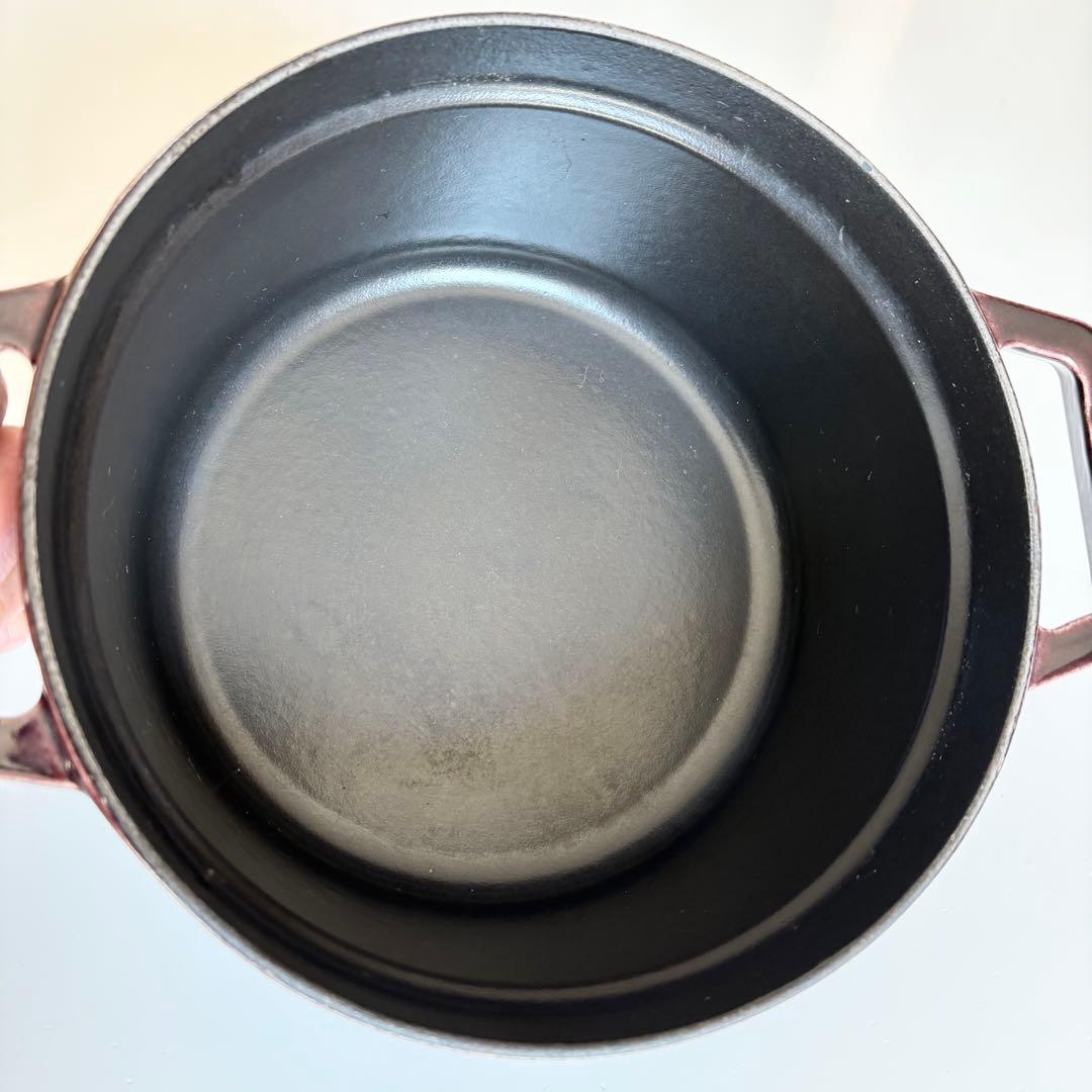 STAUBストウブ ピコ ココット ラウンド ダークブラウン 20cm 2.2L