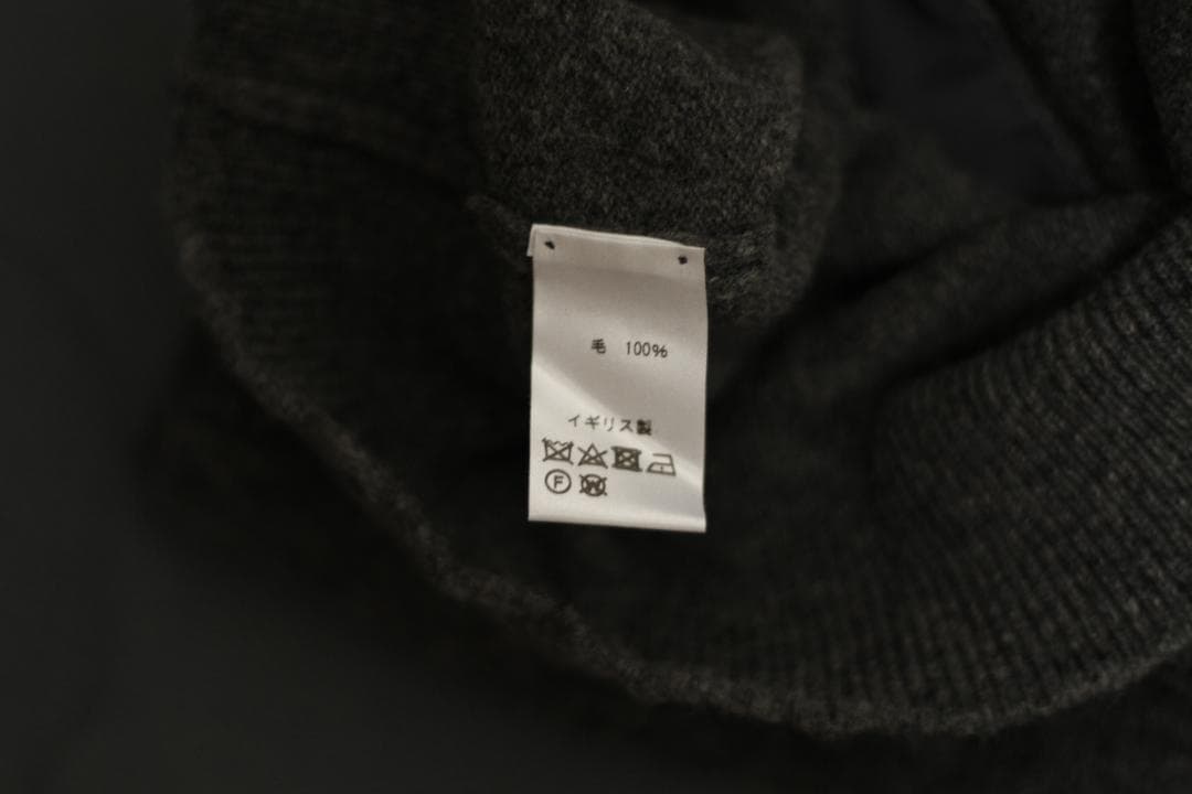 【未使用品/UK製】Drake's ウール ニットベスト WILLIAM 38