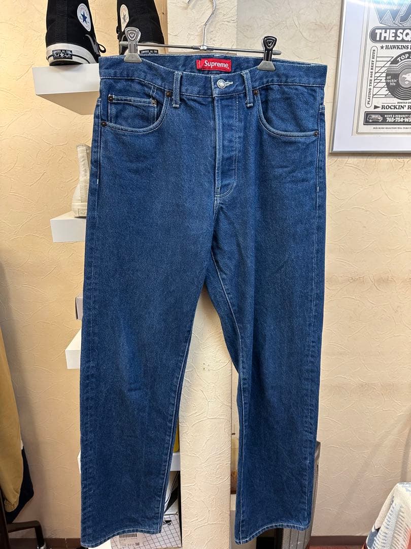 パンツ Supreme regular jeans 30