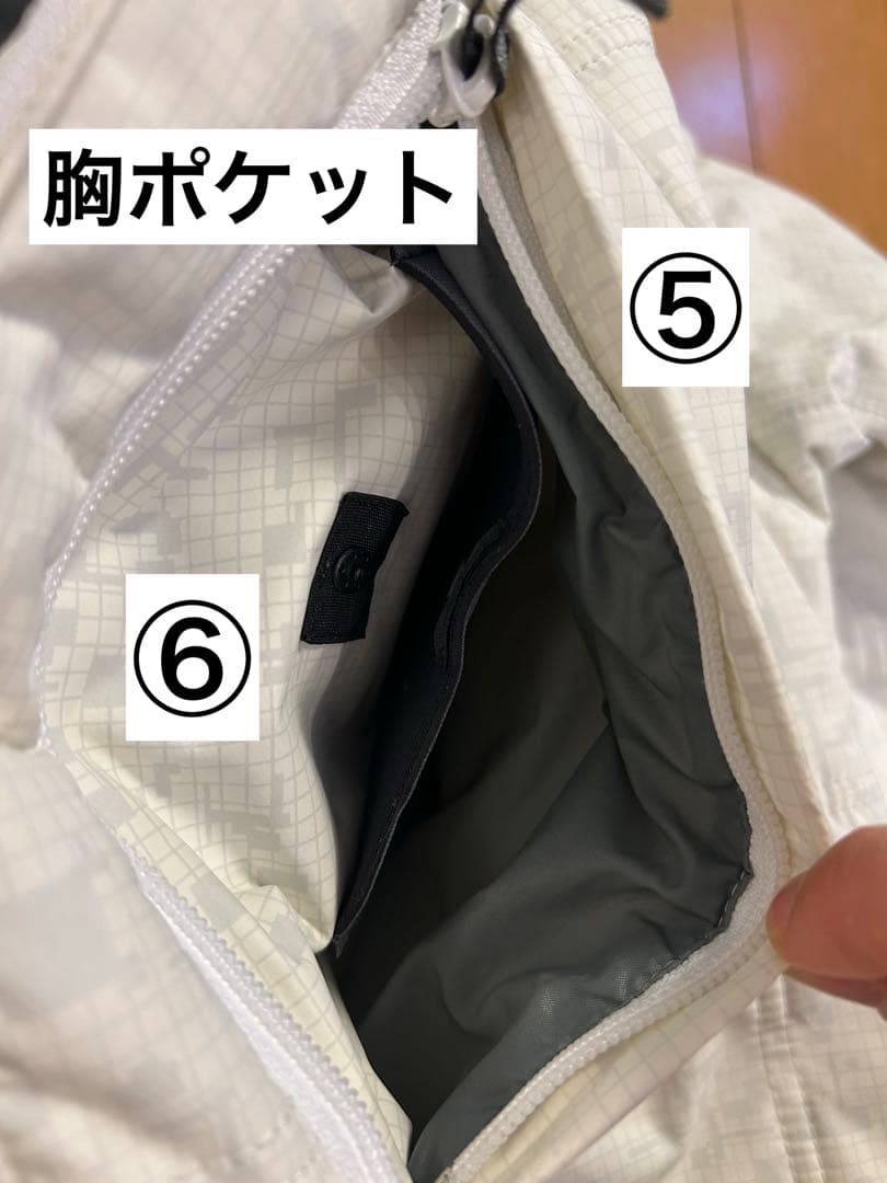 ワールドワイドガッシュ スノーボードウェア ホワイト XL