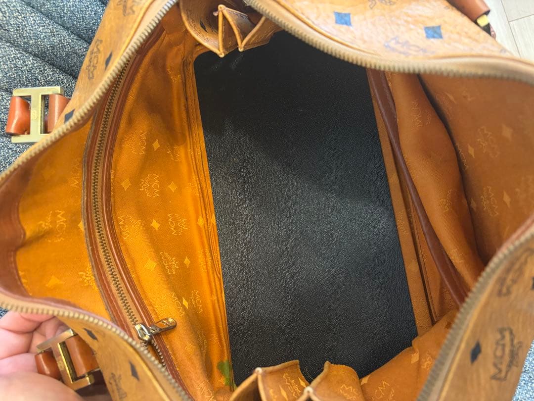 【人気】MCM エムシーエム ミニボストンバッグ ハンドバッグ ヴィセトス柄