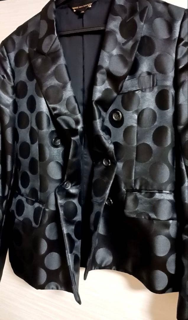COMME des GARÇONS ドット柄 テーラードジャケット XS 美品
