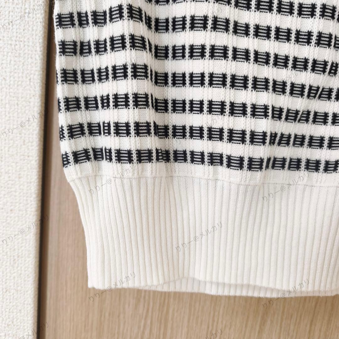 CELFORD　バリエーションニットアンサンブル　チェック柄　カーディガン