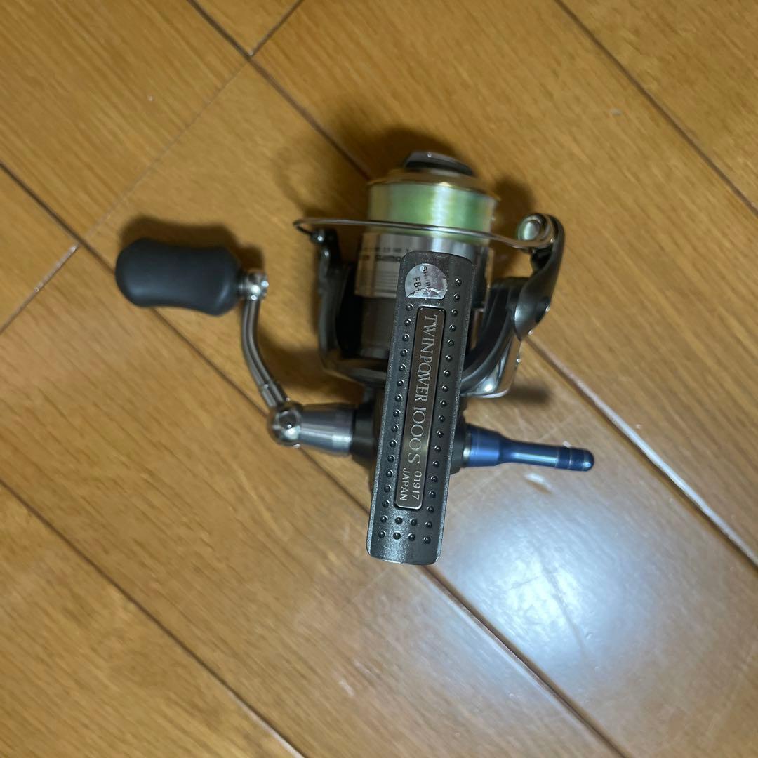シマノ 05ツインパワー 1000S リールスタンド 替えスプール付