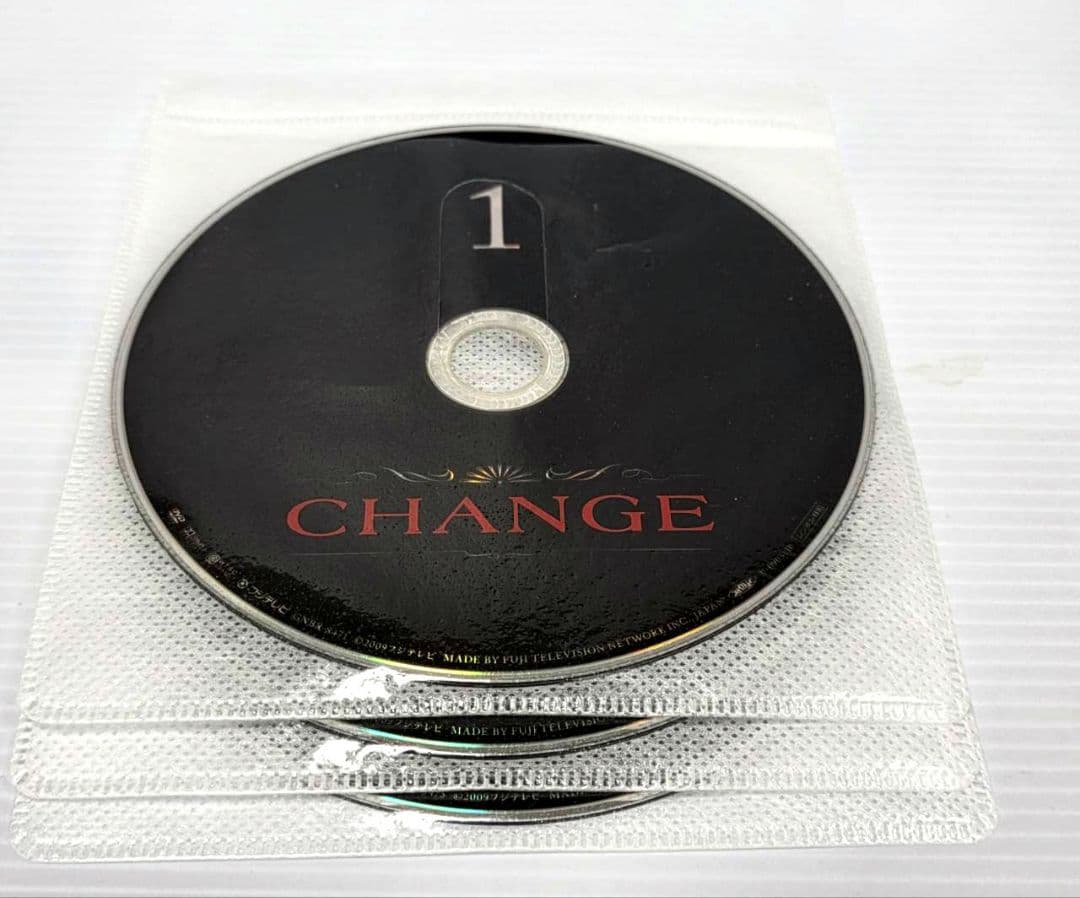 CHANGE 　レンタルDVD　全5巻セット　木村拓哉