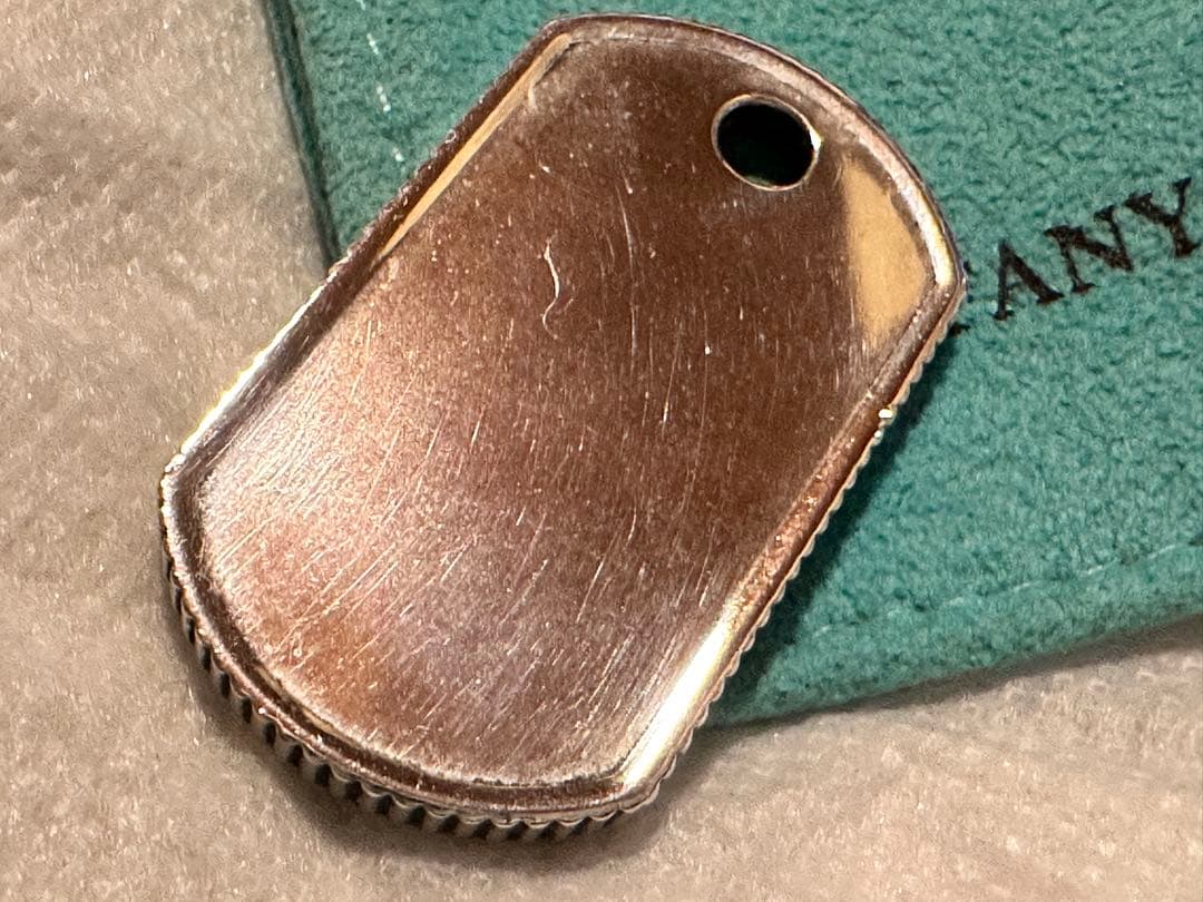 【レア】TIFFANY ティファニー シルバー 925 ドックタグ