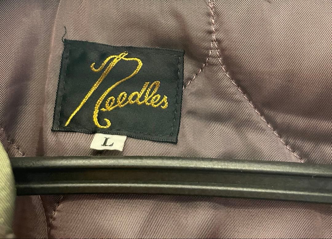 Needles 迷彩柄キルティングジャケット Lサイズ コート パッチワーク