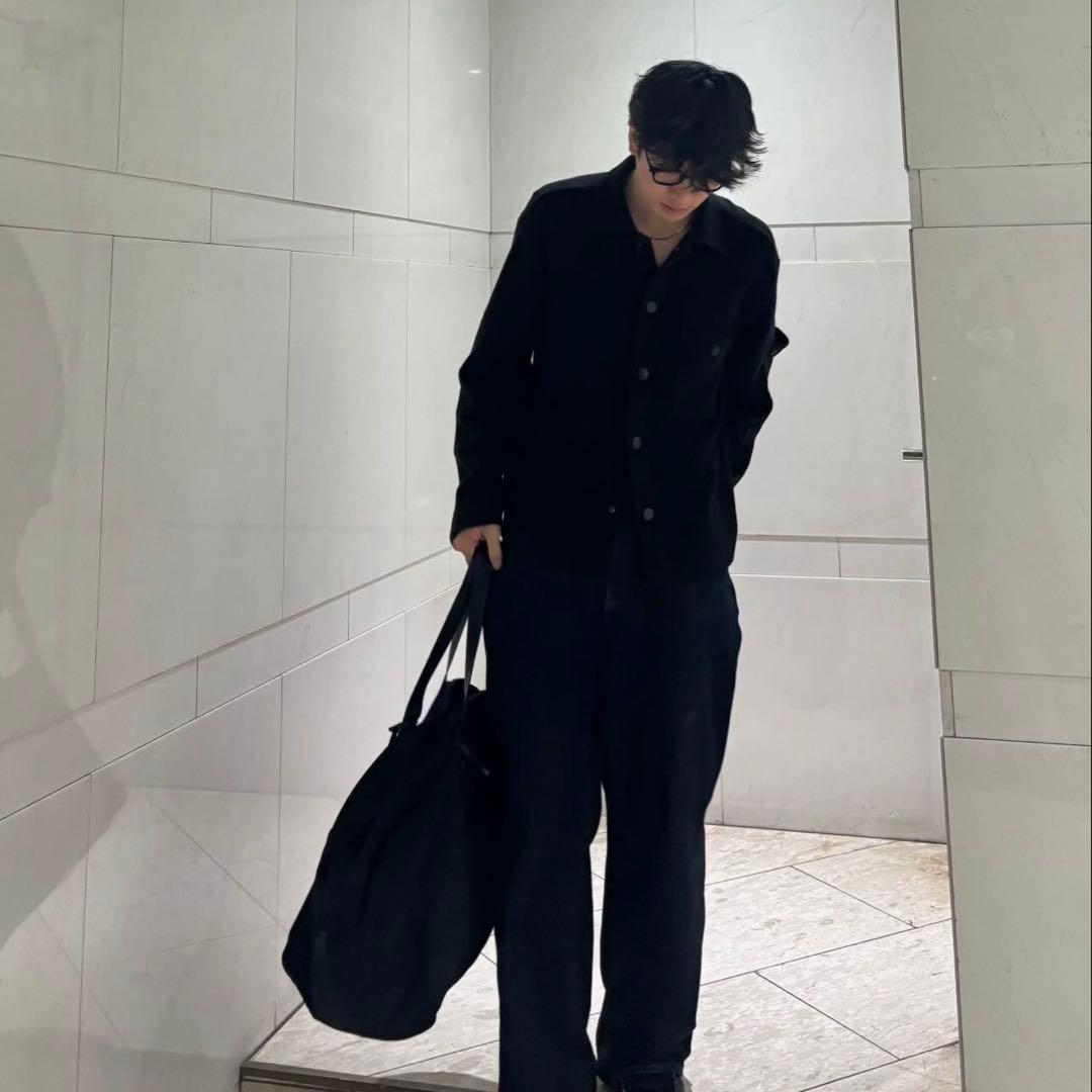 【美品】polyester Boston Bag