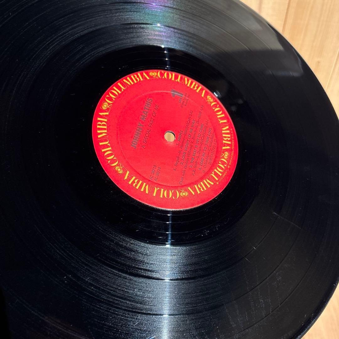 [レコード] Johnny Mathis Special Part of Me