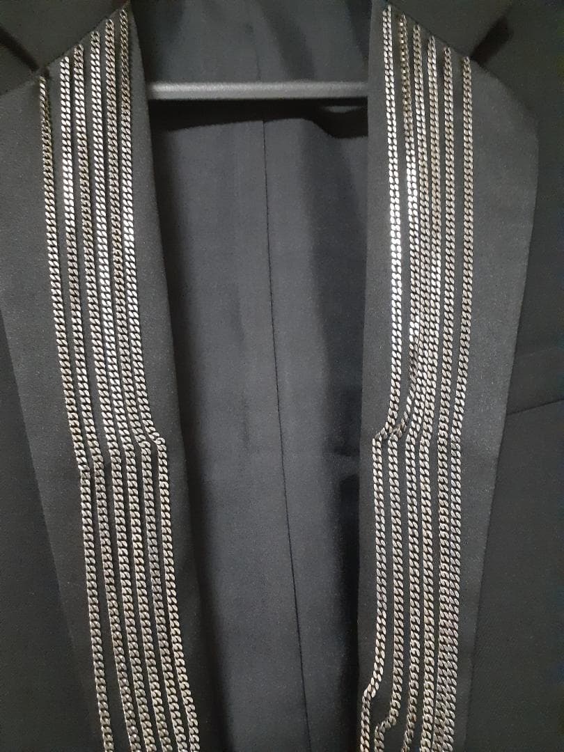 Saint Laurentサンローラン2014SS　チェーンスペンサージャケット