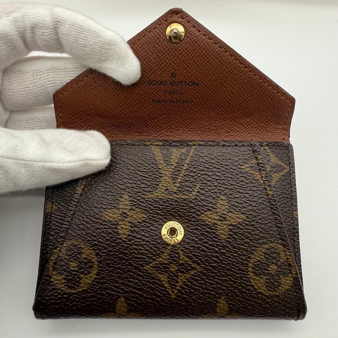 【美品】ルイヴィトン ポルトフォイユ オリガミ コンパクト 折り財布 モノグラム