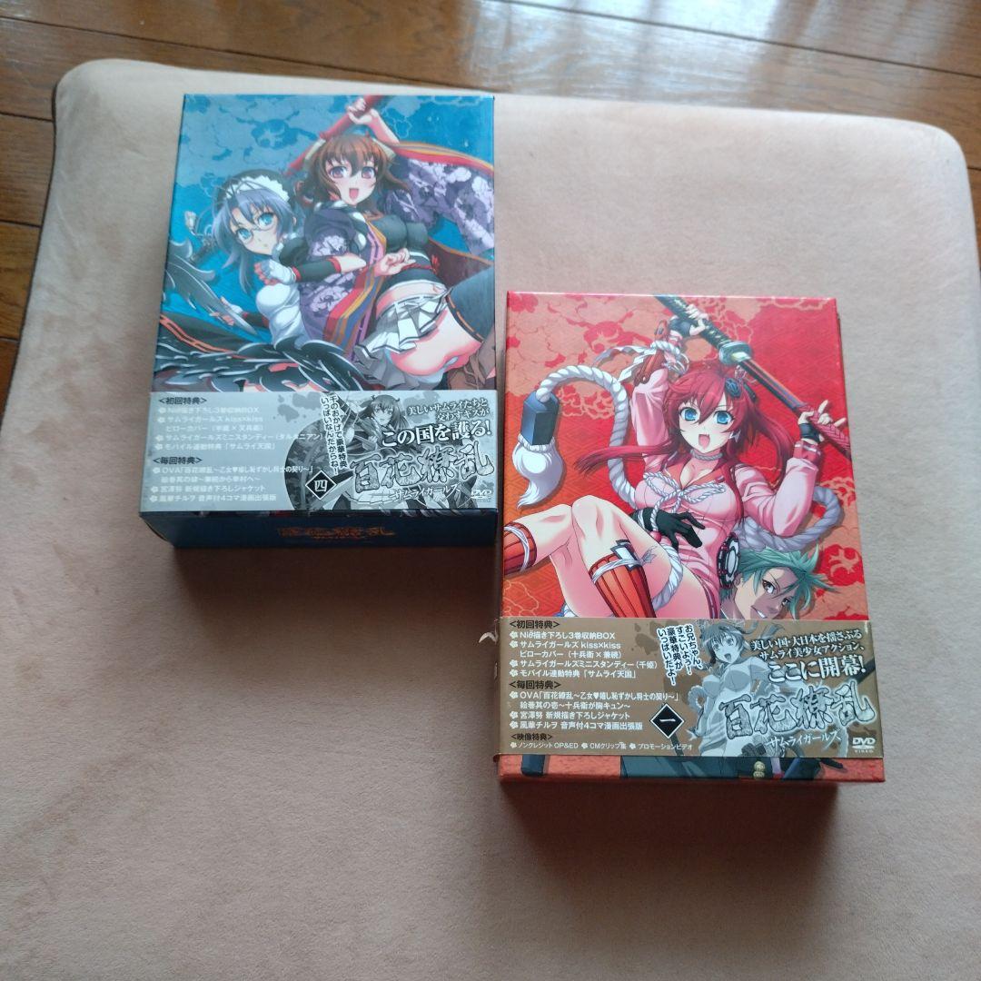 百花繚乱 サムライガールズ DVD box 1 2 セット DVD アニメ
