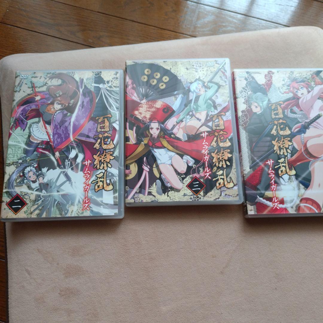 百花繚乱 サムライガールズ DVD box 1 2 セット DVD アニメ