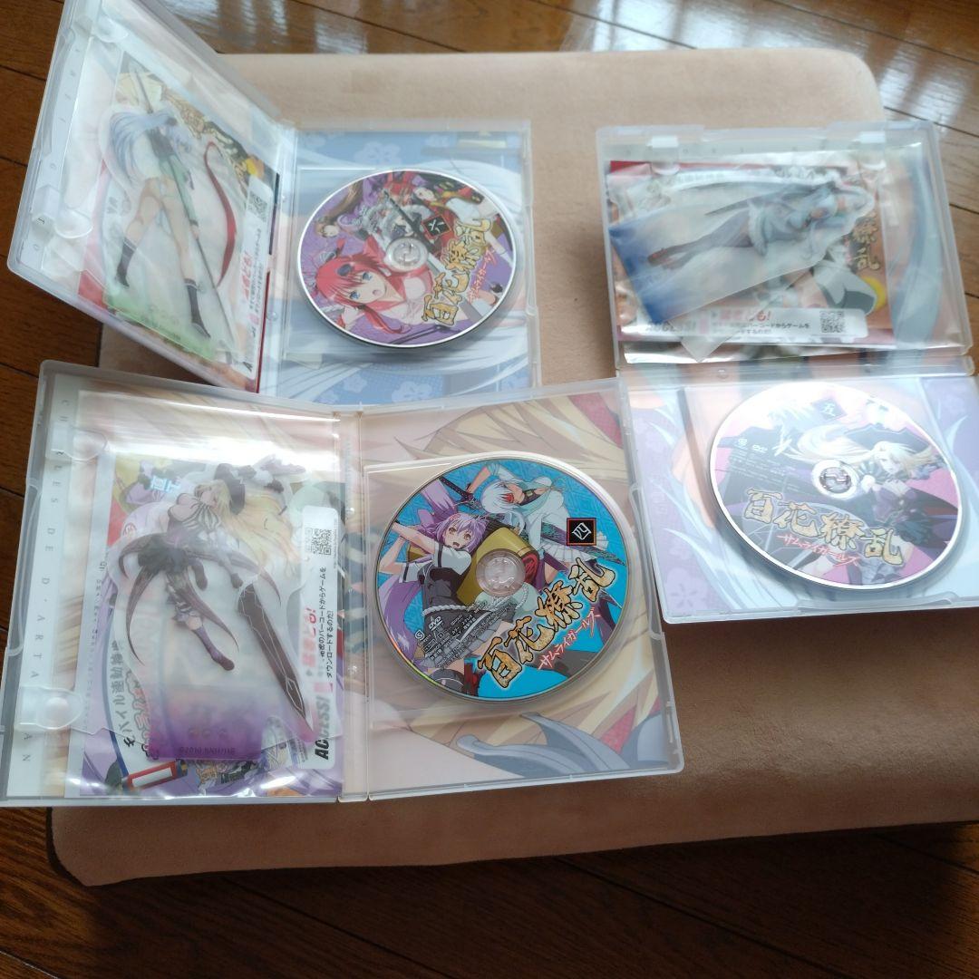 百花繚乱 サムライガールズ DVD box 1 2 セット DVD アニメ