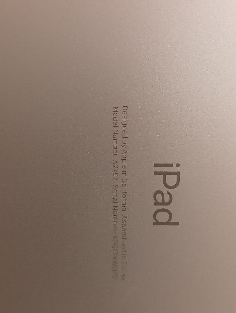 【美品】iPad 10世代10.9インチ　希少セルラーモデルWiFiorSIM
