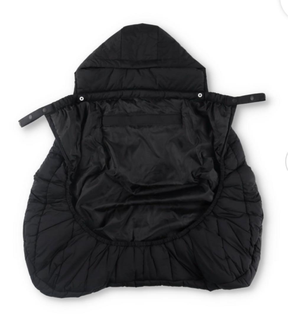 THE NORTH FACE フード付きダウンベスト ブラック