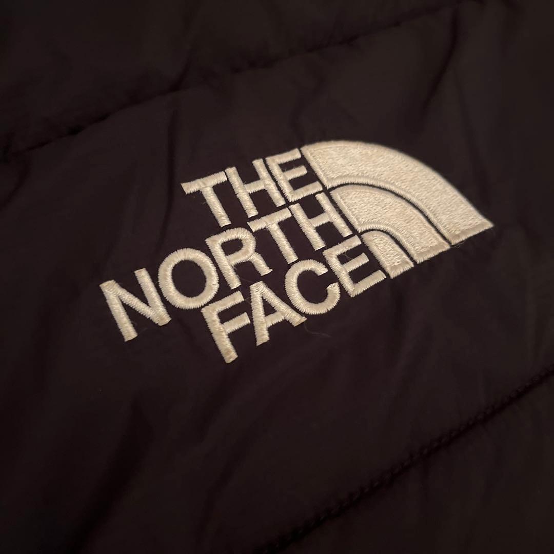 THE NORTH FACE フード付きダウンベスト ブラック