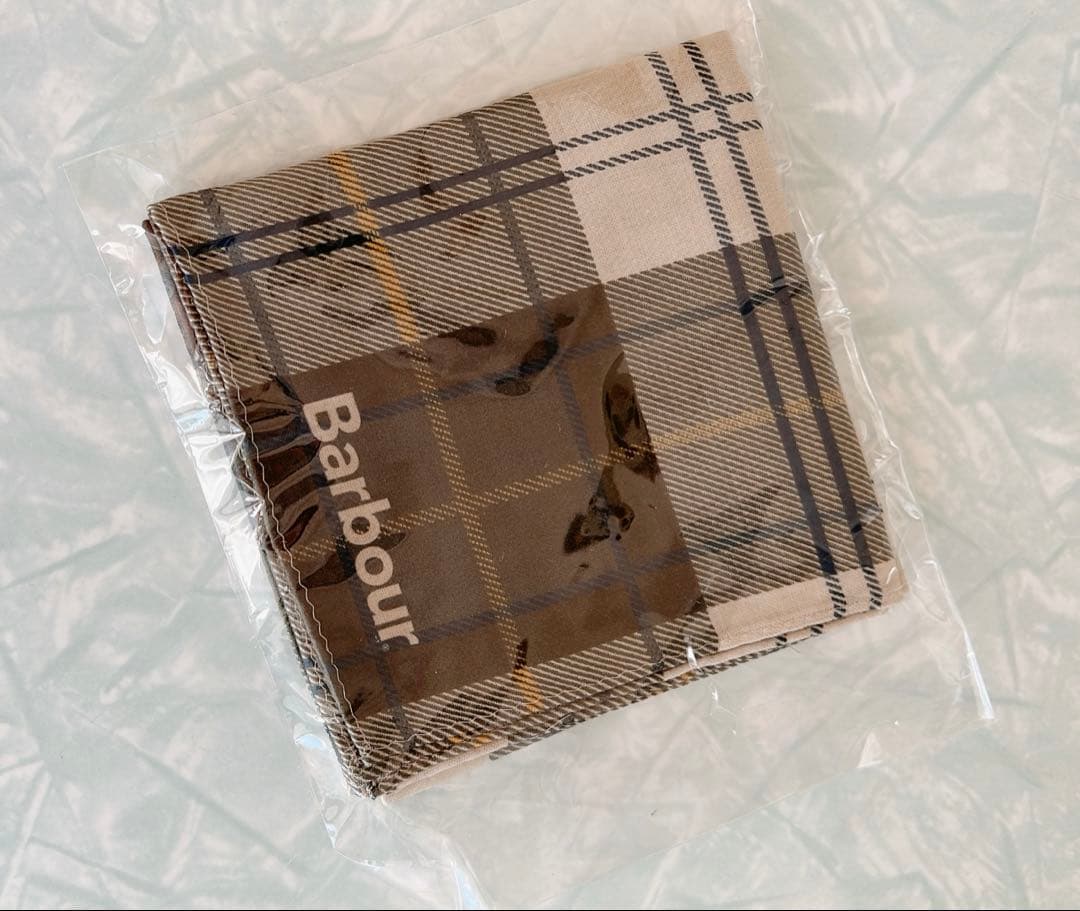 Barbour バブアー 代官山店ノベルティエプロントートバッグハンカチセット