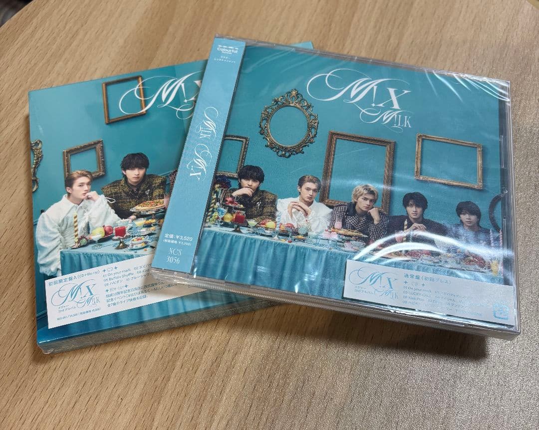 ♡　M!LK M!X 初回限定盤A,通常盤の2形態セット×2