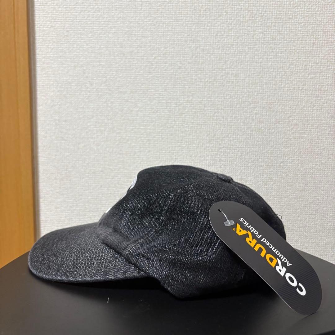 SUPREME ブラックデニムキャップ ss25