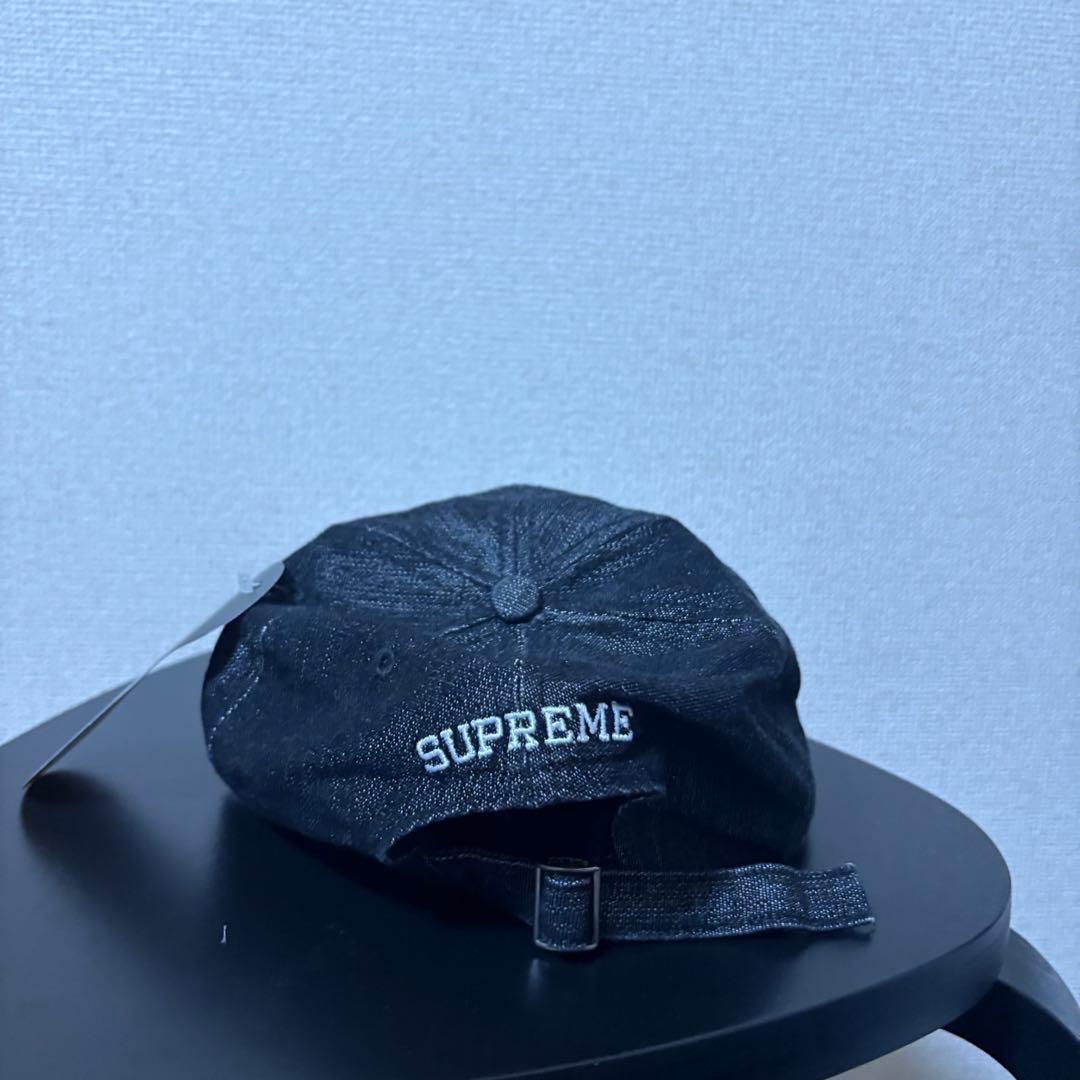 SUPREME ブラックデニムキャップ ss25