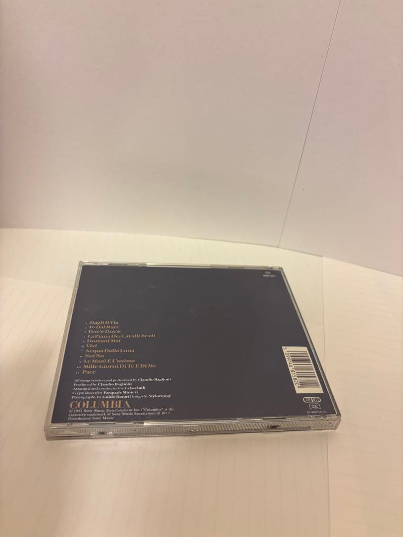 洋楽 Claudio Baglioni Oltre CD