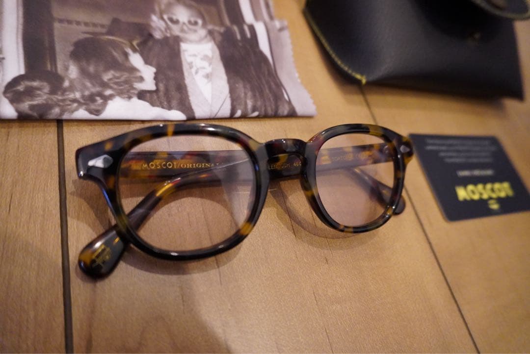MOSCOT レムトッシュ べっ甲柄 美品