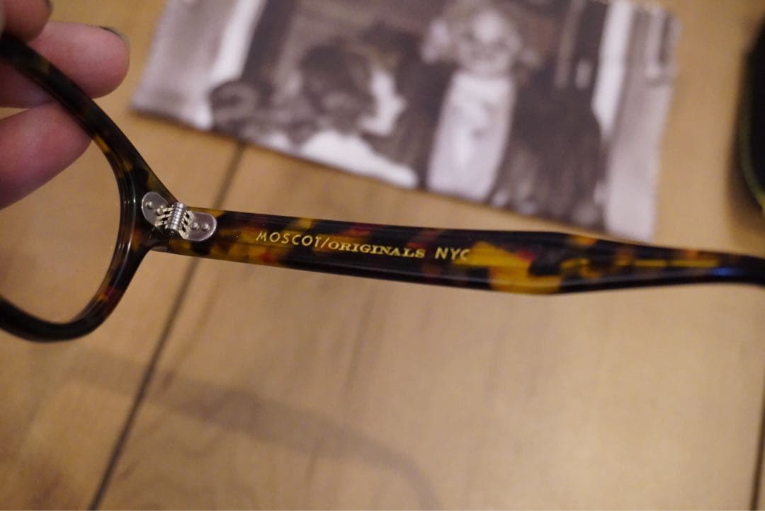 MOSCOT レムトッシュ べっ甲柄 美品