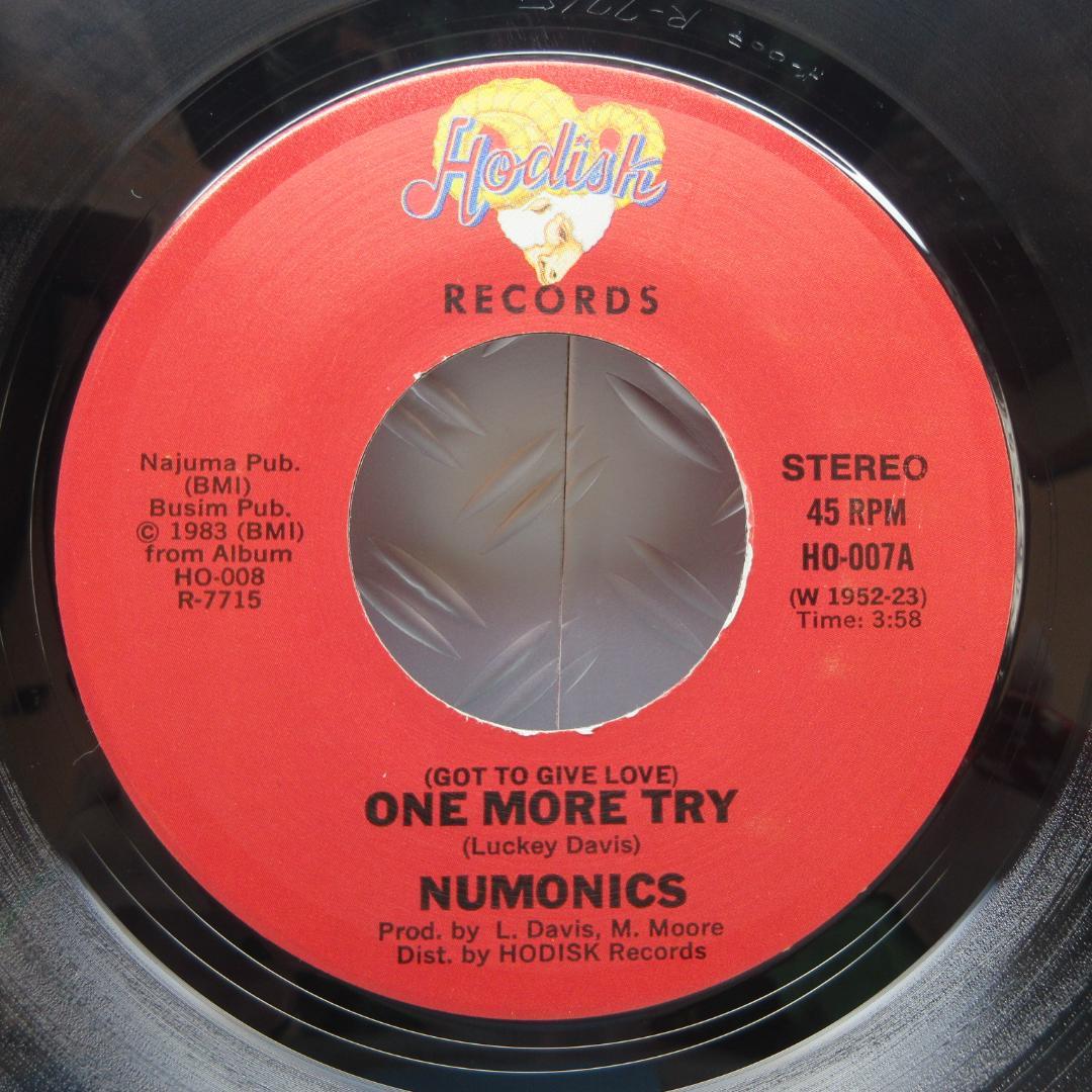 ★NUMONICS / ONE MORE TRY★B-Single Take
