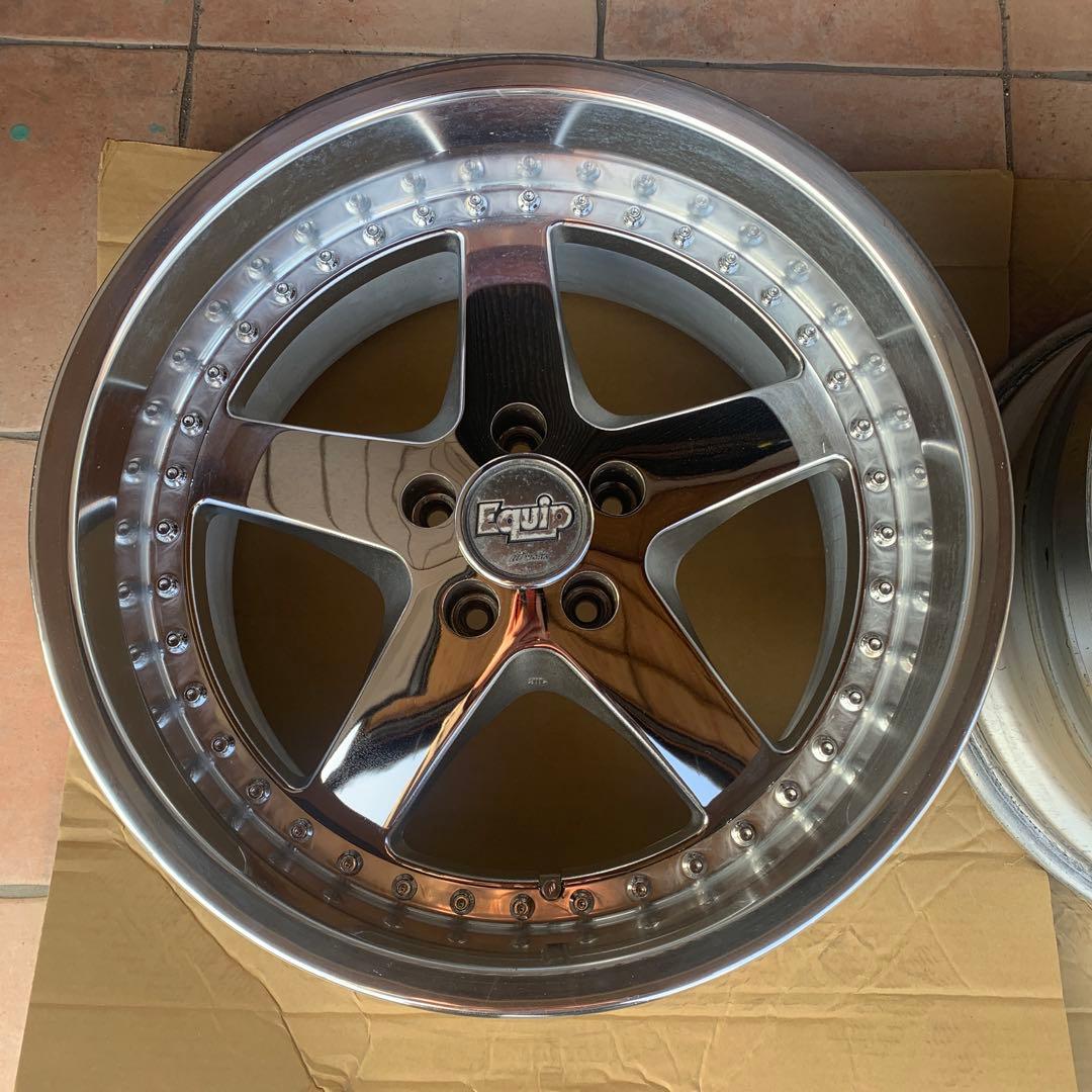 イタミ　ワーク　エクイップ　Equip 18インチ10J+9 2本