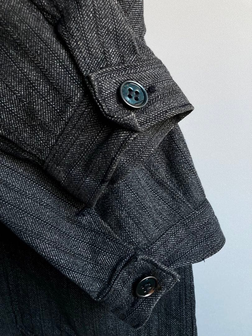 ジャケット・アウター 40s French Vintage \"Chambray Stripe\" JKT
